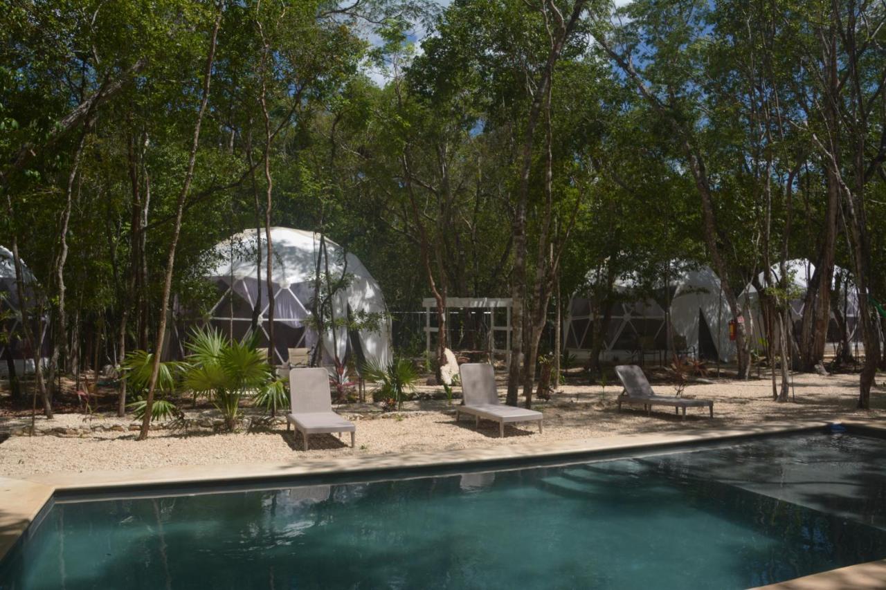Glamping Mayan Glam Tulum Exterior foto