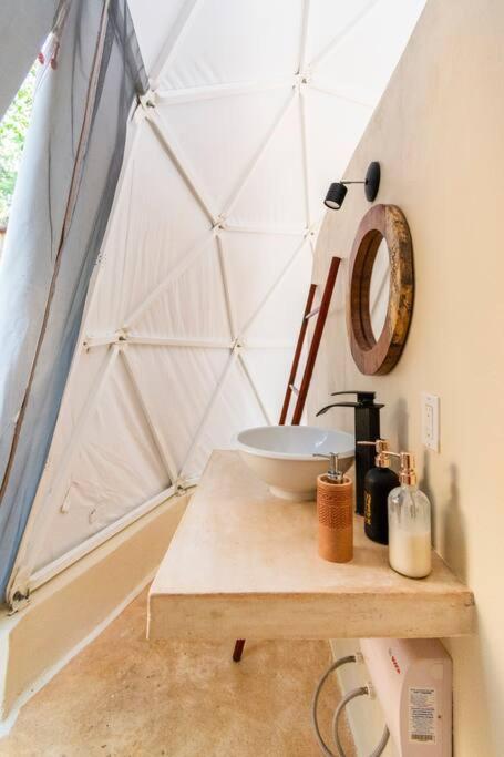 Glamping Mayan Glam Tulum Exterior foto