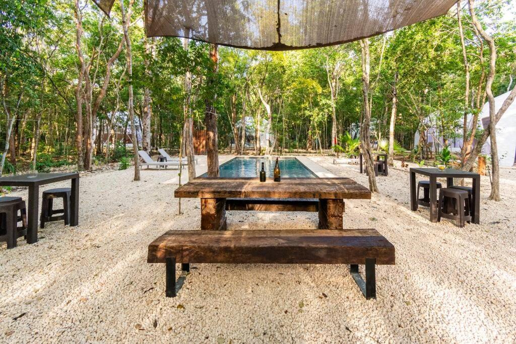 Glamping Mayan Glam Tulum Exterior foto